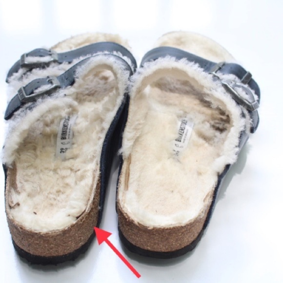 Birkenstock Arizona Shearling sandals - Picture 5 of 16
